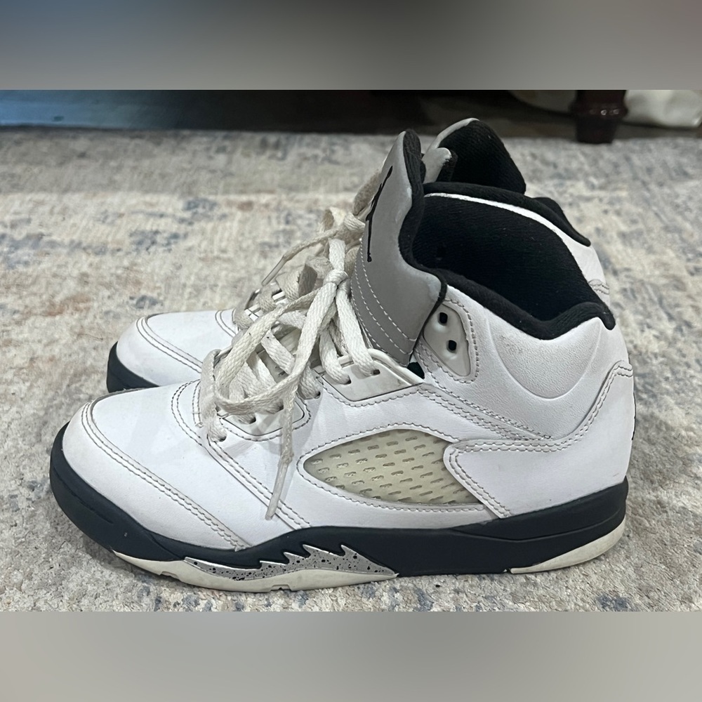 Air Jordan JORDAN 5 RETRO 'WHITE BLACK' - Picture 6 of 8